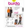 Jogginganzug | Burda 9672 | 98-140,  thumbnail number 1