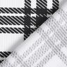 Strickjacquard Karo Struktur – schwarz/weiss,  thumbnail number 4