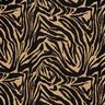 Viskosejersey Zebraprint – mocca/schwarz,  thumbnail number 1