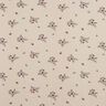 GOTS Baumwolljersey verstreute Blumen | Poppy Fabrics – mandel,  thumbnail number 1