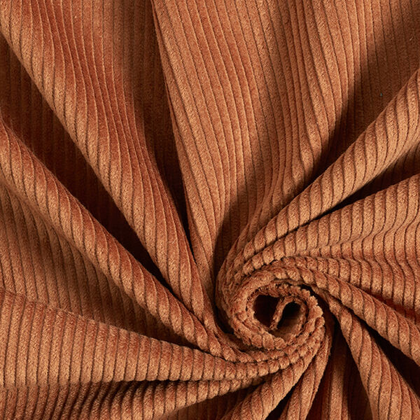 Breitcord vorgewaschen Uni – karamell,  image number 1