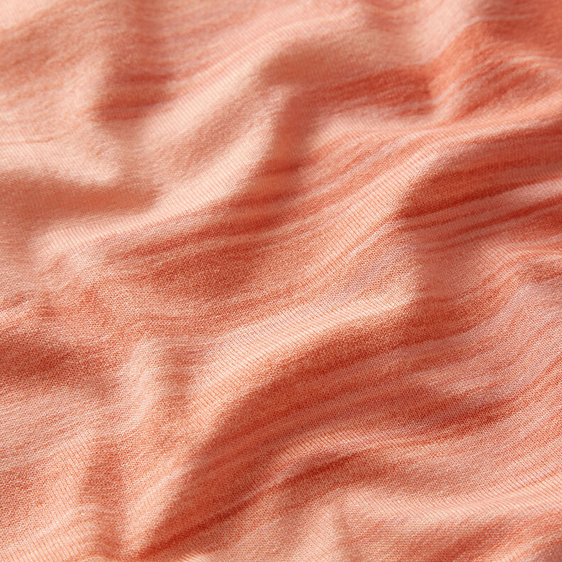 Viskosejersey Farbverlauf längsgestreift – dunkelrot/apricot,  image number 3