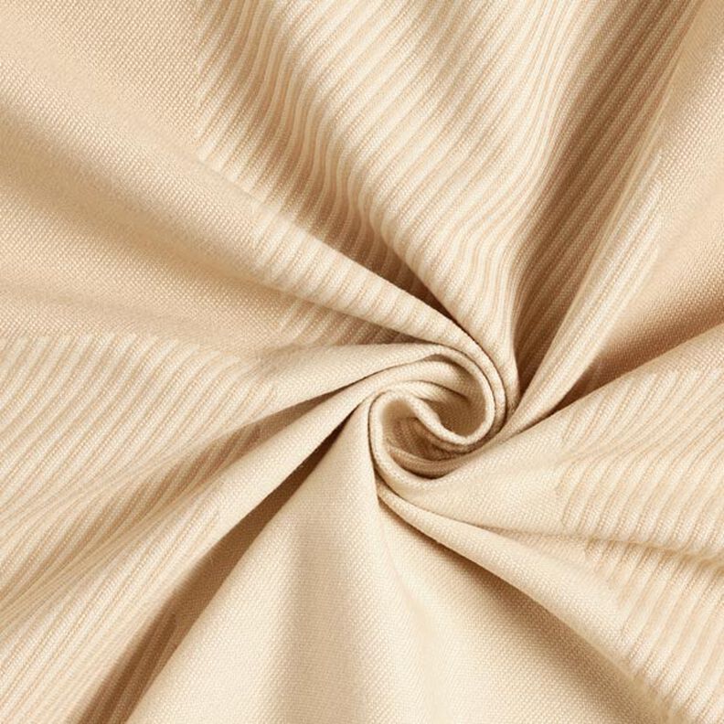 Dekostoff Jacquard Plaid Vichy – beige,  image number 6