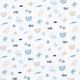 Stoffpaket Popeline Baby – blau,  thumbnail number 7