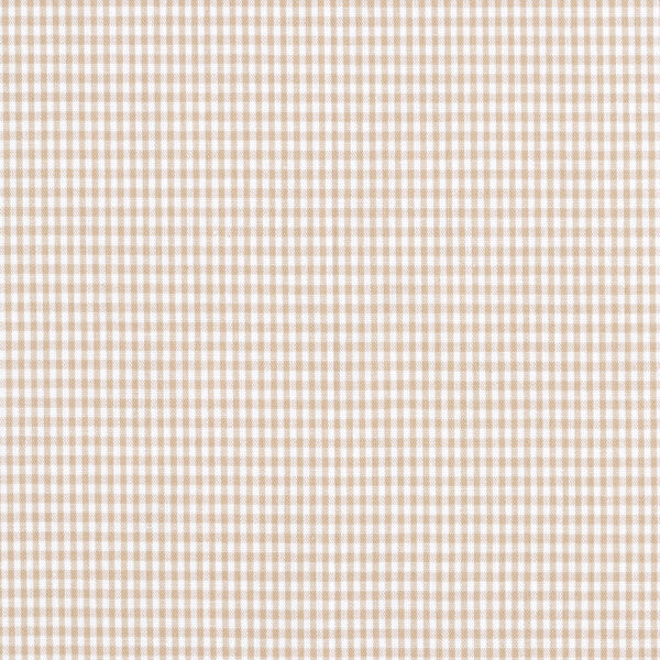 Baumwollstoff Vichy - 0,2 cm – hellbraun, image number 1