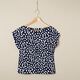 Viskosejersey Leopunkte – marineblau/weiss,  thumbnail number 7