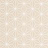 Baumwollstoff Cretonne Japanische Sterne Asanoha – sand,  thumbnail number 1