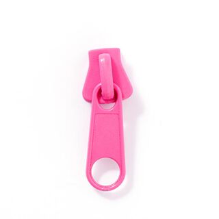 Reißverschluss-Schieber Metall (Schienenstärke 8) - pink, 