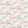 French Terry Sommersweat bunte Autos – wollweiss,  thumbnail number 1