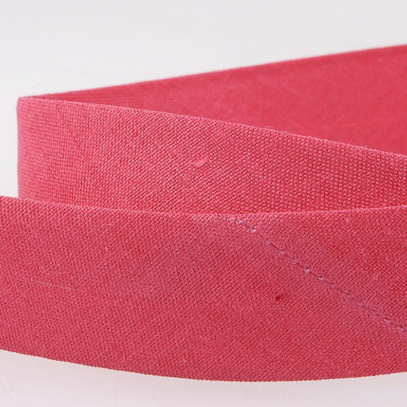 Schrägband Polycotton [20 mm] – intensiv pink,  image number 2