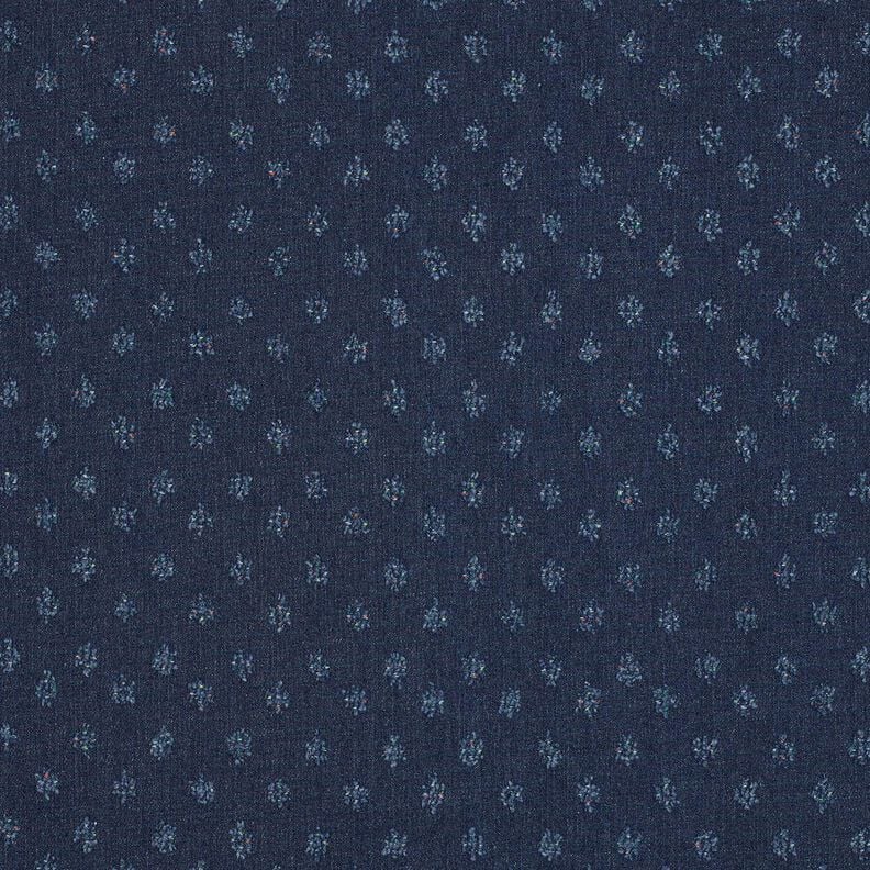 Denim Baumwoll-Mix Dobby – nachtblau, image number 1