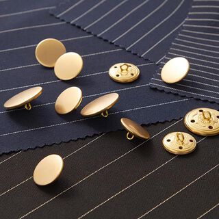 Anzug Knopf Set [ 11-teilig ] – gold metallic, 