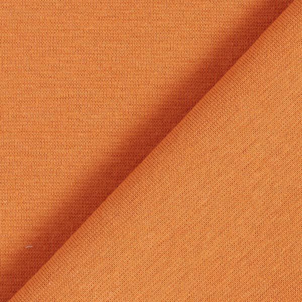 GOTS Baumwollbündchen | Tula – orange | Reststück 50cm
