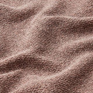 Strickbouclé Melange – dunkelaltrosa, 