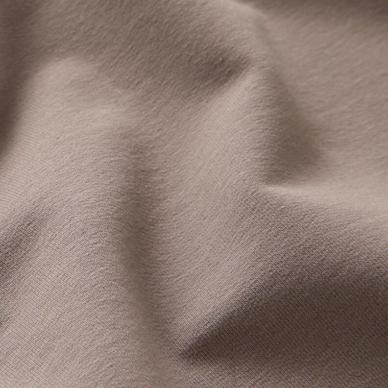 Leichter French Terry Uni – taupe,  image number 3