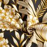 Baumwollsatin Tropische Blumen – schwarz,  thumbnail number 3