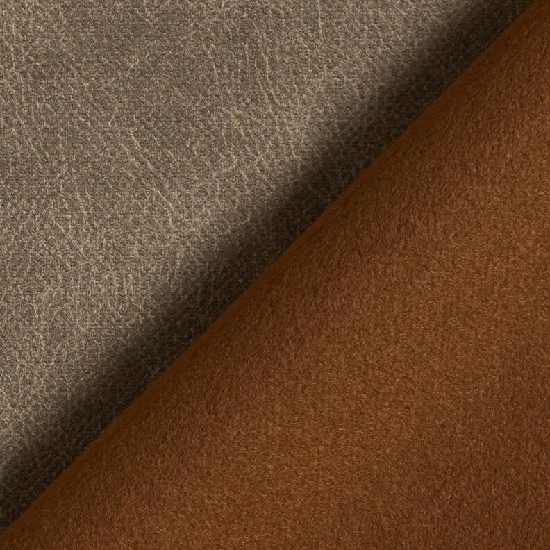 Polsterstoff Samt-Look – dunkeltaupe, image number 3