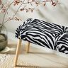 Polsterstoff Jacquard Zebra – weiss/schwarz,  thumbnail number 8