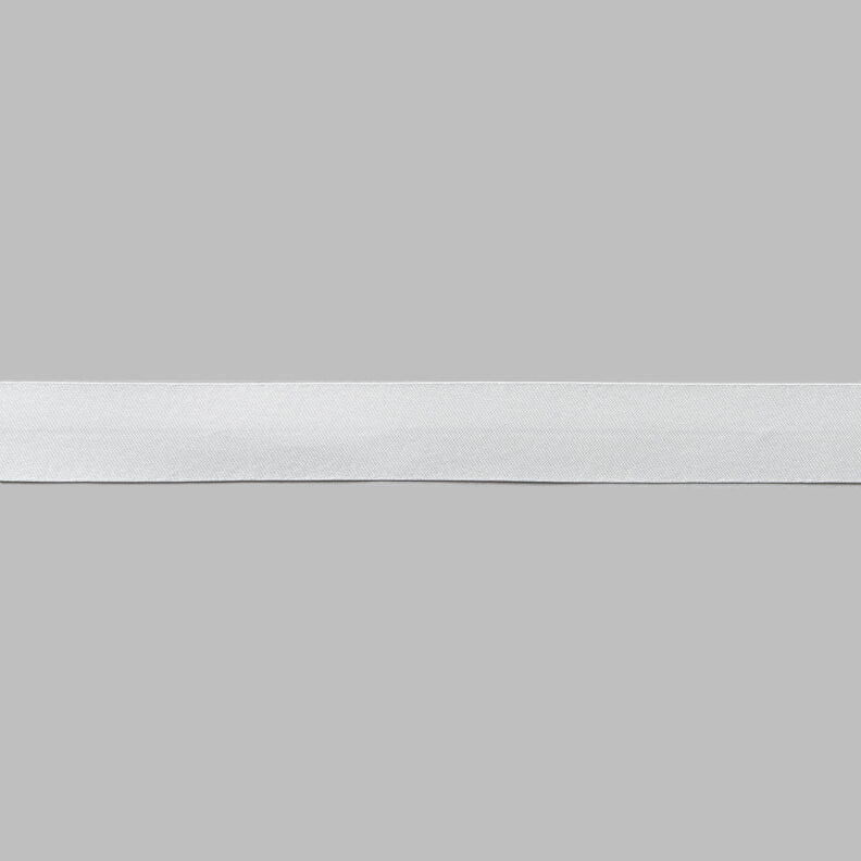 Schrägband Satin [20 mm] – hellgrau,  image number 1