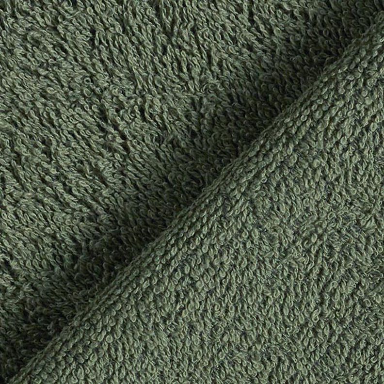 Frotteestoff – dunkeloliv,  image number 5