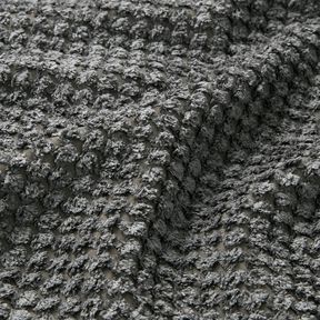 Polsterstoff weiches Strukturmuster – steingrau, 