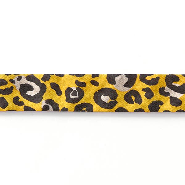 Schrägband Leo [ 20 mm ] – orange/schwarz,  image number 2