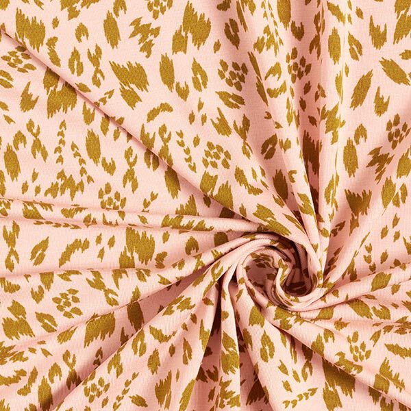 Tencel™ Modal Jersey Animalprint | by Poppy – rosa/gelbbraun – Muster, image number 3