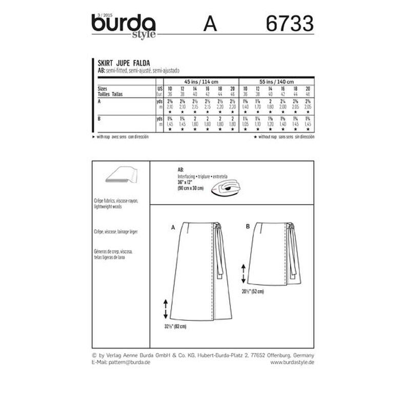 Rock | Burda 6733 | 36-46,  image number 6