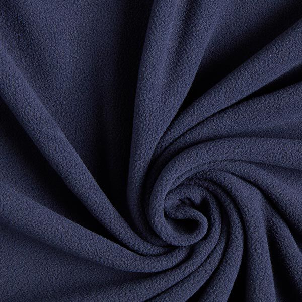 Premium Antipilling Fleece Stretch – marineblau | Reststück 100cm