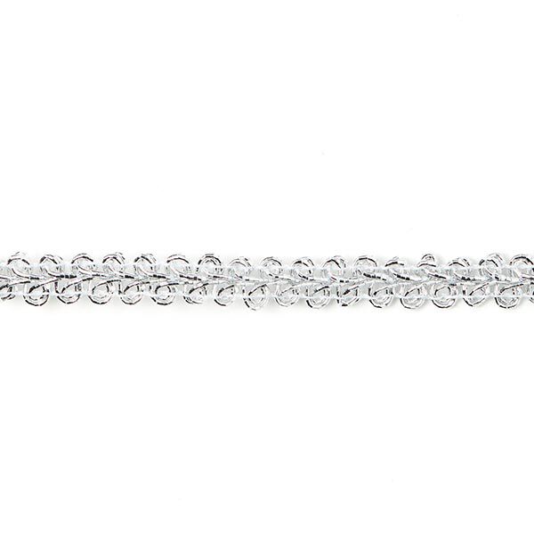 Posamentenborte Lurex [10 mm] - silber,  image number 1