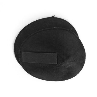 Schulterpolster mit Klett für Raglan Blusen & Kleider [12 x 15 cm] - schwarz | YKK, 