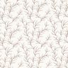 Baumwollpopeline Blätterzweige – weiss/anemone,  thumbnail number 1