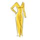 Abendkleid | McCalls 8194 | 42-50,  thumbnail number 4