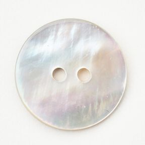 Agoya Perlmuttknopf [Ø 18 mm] – elfenbein, 
