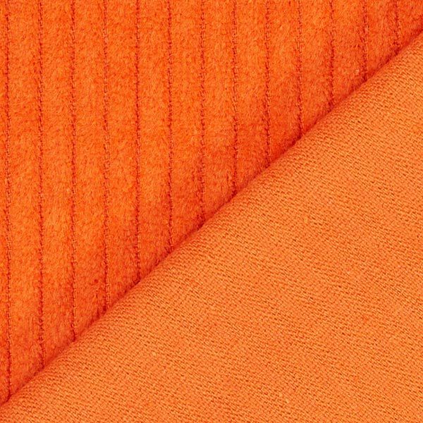 Breitcord Uni – orange | Reststück 140cm