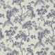 Dekostoff Canvas chinesischer Kranich – sand/jeansblau,  thumbnail number 1