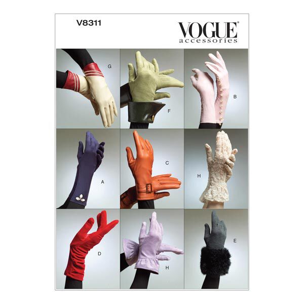 Handschuhe | Vogue 8311 | One Size,  image number 1