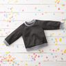 Leichter French Terry Uni – steingrau,  thumbnail number 5