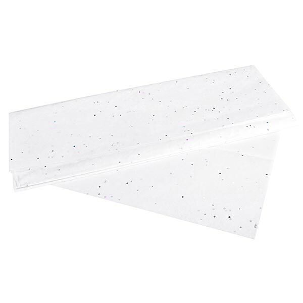 Seidenpapier Glitter Set [ 3 Stück] – weiss,  image number 1