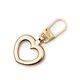 Fashion-Zipper Herz [ 40 x 20 x 2 mm ] | Prym – gold,  thumbnail number 1