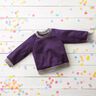 Leichter French Terry Uni – lila,  thumbnail number 5