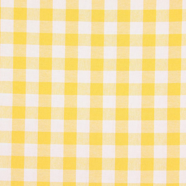 Baumwollstoff Vichy - 1,7 cm – gelb | Reststück 50cm