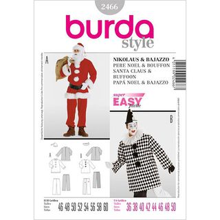 Nikolaus | Bajazzo, Burda 2466 | 46 - 60, 