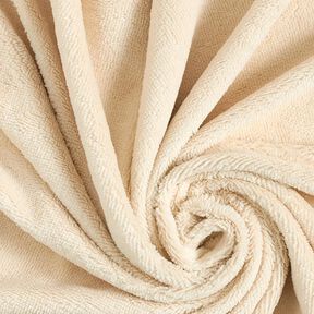 Kuschelfrottee Bambus Uni – sand, 