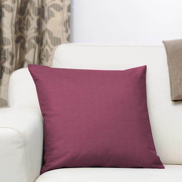 Dekostoff Canvas – rotviolett