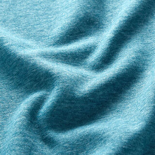 Alpenfleece Melange – ozeanblau | Reststück 100cm, 