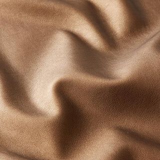 Glattes Lederimitat Stretch – bronze, 
