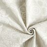 Dekostoff Halbpanama florales Paisley – natur/weiss,  thumbnail number 3