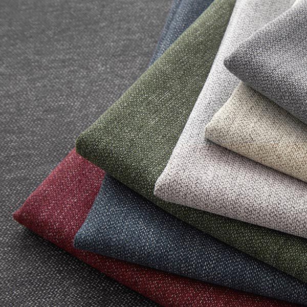 Polsterstoff Melange Gemma – dunkelgrün | Reststück 100cm