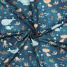 Baumwollpopeline glückliche Meerestiere Digitaldruck | Poppy Fabrics – ozeanblau,  thumbnail number 3